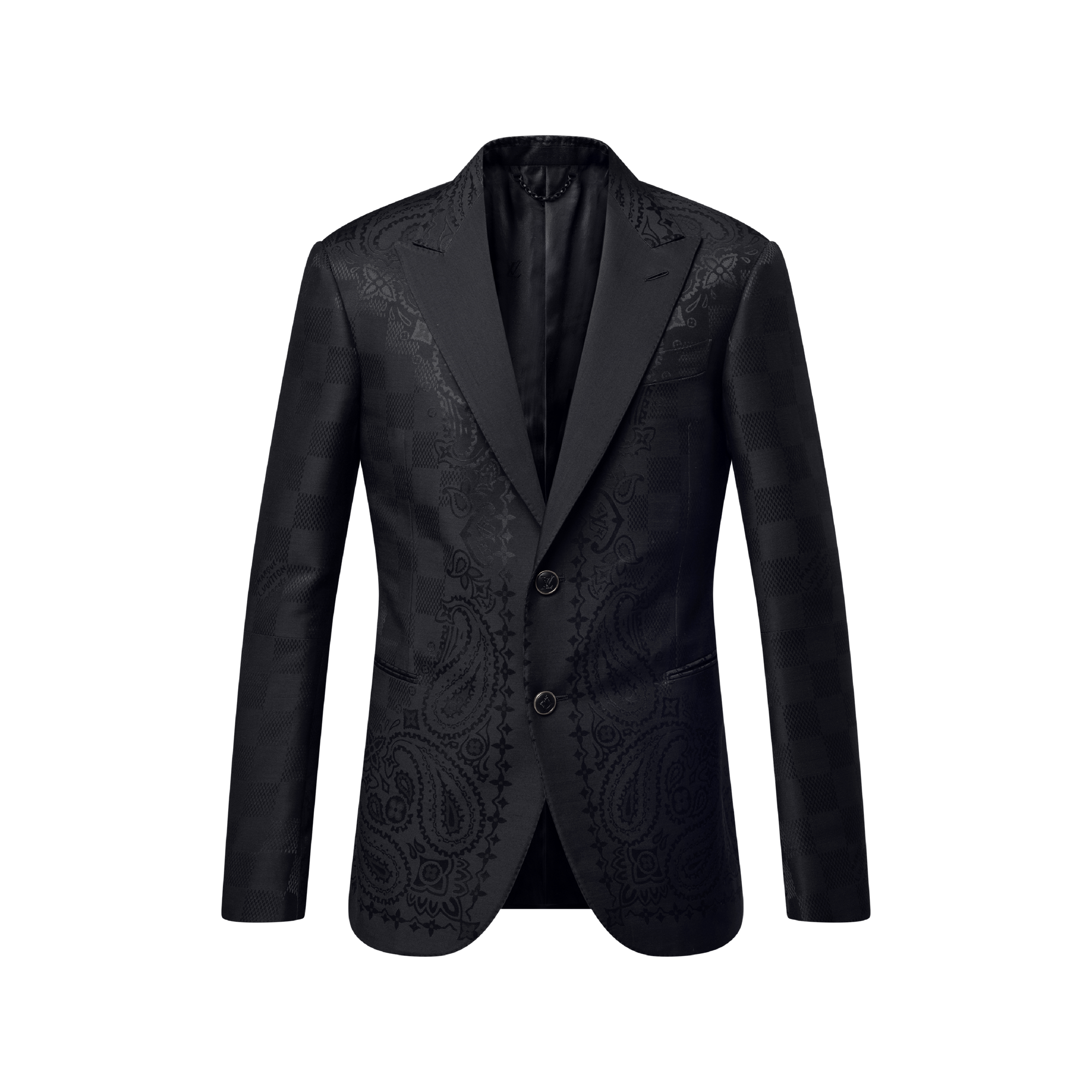 サテン ポンヌフ シングルブレスト イブニングジャケット ｜ルイ